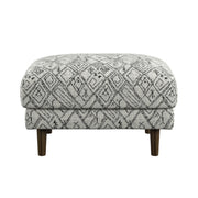 Abstract Ottoman - Black - R&R Furniture Gallery (Fountain Valley, CA)