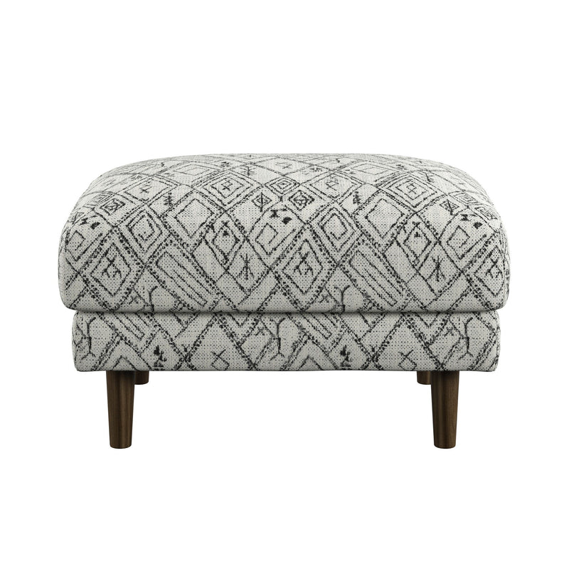 Abstract Ottoman - Black - R&R Furniture Gallery (Fountain Valley, CA)