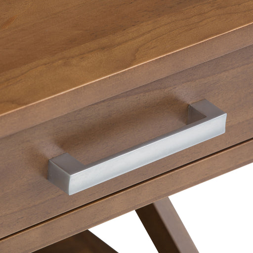 Kitchener - End Table - Medium Saddle Brown - R&R Furniture Gallery (Fountain Valley, CA)