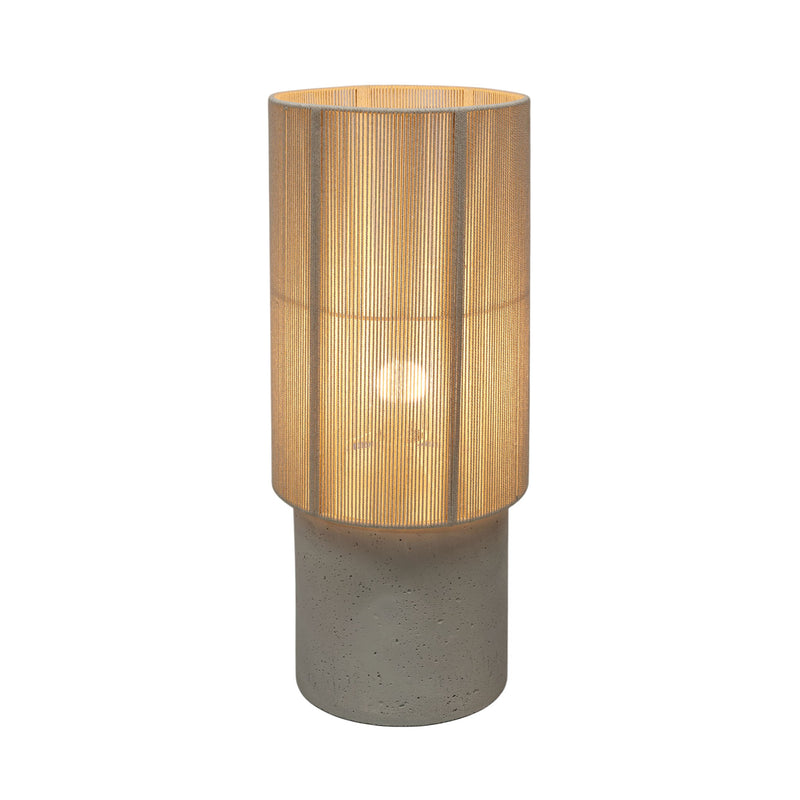 TOV Furniture Mondada concrete floor lamp with a modern, minimalist design and cylindrical shape for contemporary lighting.