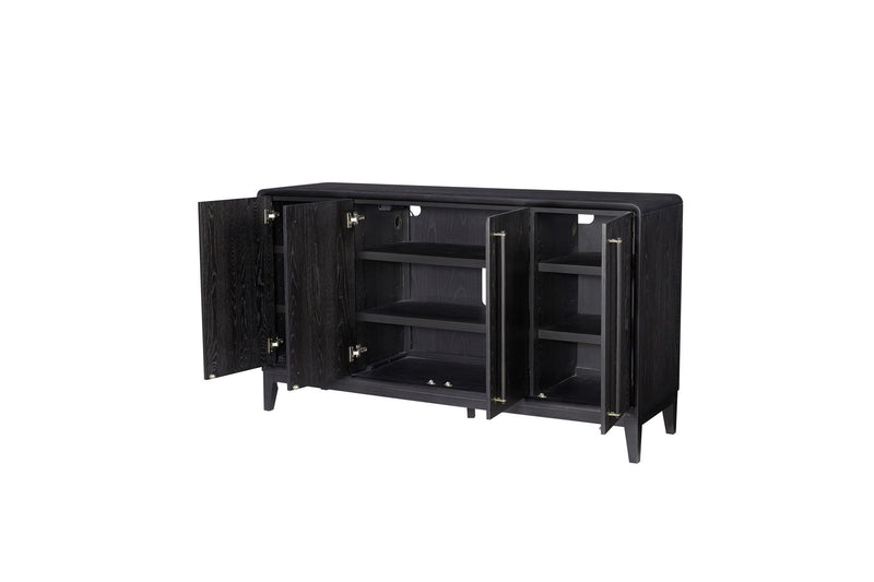 Ample Storage Server - Peppercorn - R&R Furniture Gallery (Fountain Valley, CA)