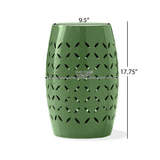 Outdoor Side Table With Barrel Shape - R&R Furniture Gallery (Fountain Valley, CA)