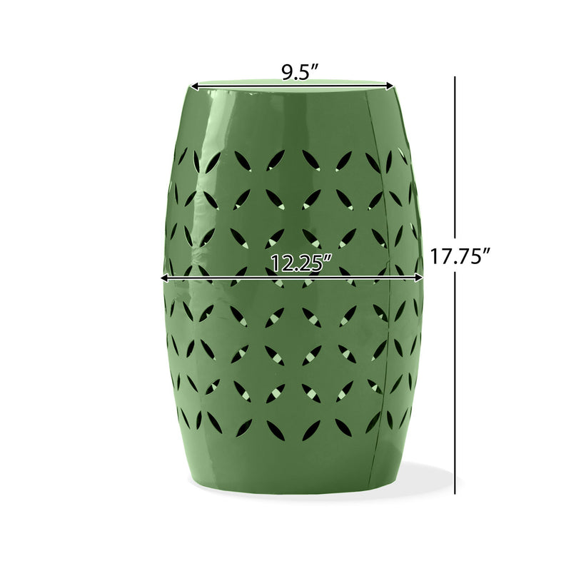 Outdoor Side Table With Barrel Shape - R&R Furniture Gallery (Fountain Valley, CA)