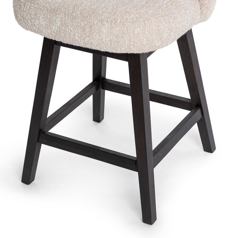 Della - Swivel Counter Stool - R&R Furniture Gallery (Fountain Valley, CA)