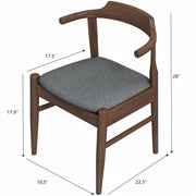 Daisy - Mid-Century Modern Dining Chair (Set of 2) - R&R Furniture Gallery (Fountain Valley, CA)