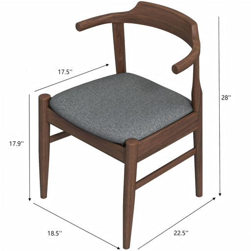 Daisy - Mid-Century Modern Dining Chair (Set of 2) - R&R Furniture Gallery (Fountain Valley, CA)