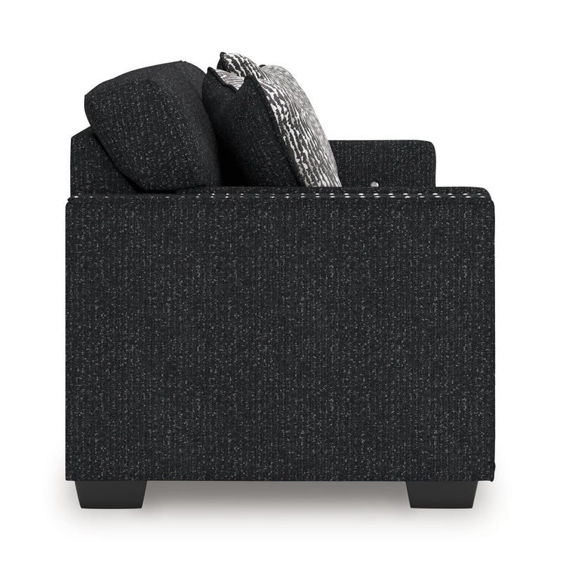 Jasmine Peaks - Sofa - Coal - R&R Furniture Gallery (Fountain Valley, CA)