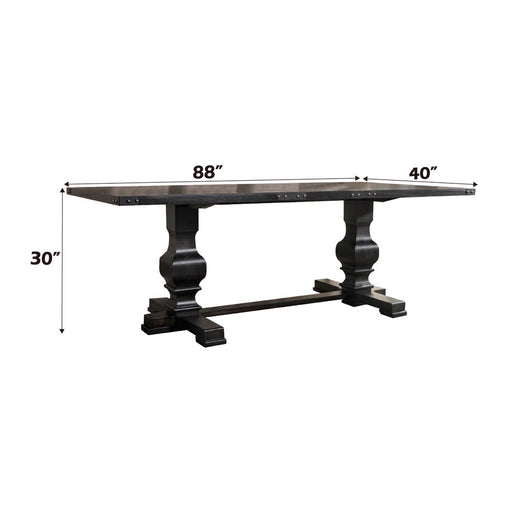 Morland - Dining Table - Vintage Black - R&R Furniture Gallery (Fountain Valley, CA)