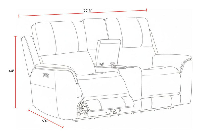 Easton - Zero Gravity Power Reclining Sofa Set