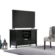 Warm Shaker - TV Media Stand Handcrafted - R&R Furniture Gallery (Fountain Valley, CA)