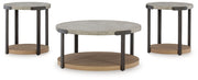 Darthurst - Occasional Table Set (Set of 3) - Light Brown - R&R Furniture Gallery (Fountain Valley, CA)