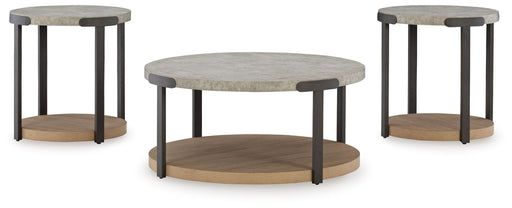 Darthurst - Occasional Table Set (Set of 3) - Light Brown - R&R Furniture Gallery (Fountain Valley, CA)