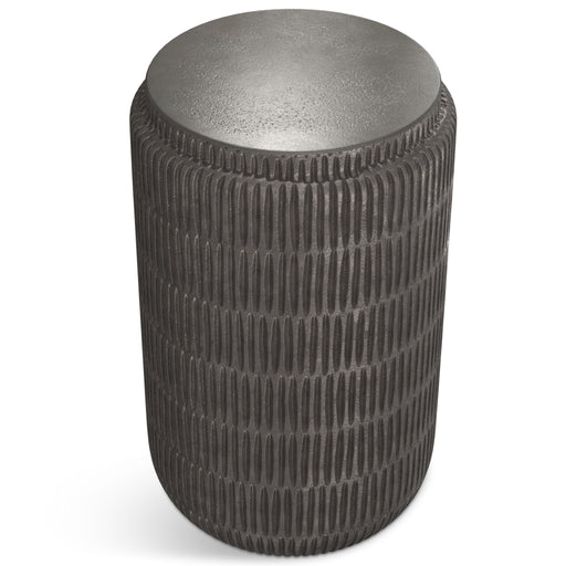 Juno - Cast Aluminum Side Table - Black - R&R Furniture Gallery (Fountain Valley, CA)