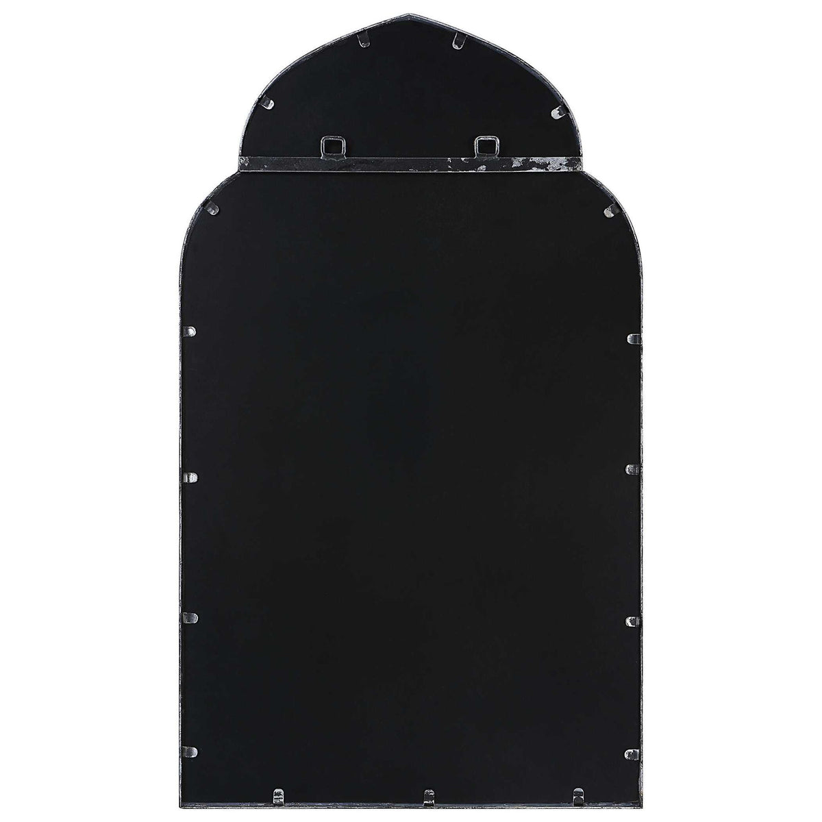 Moroccan Style Mirror - Soft Silver