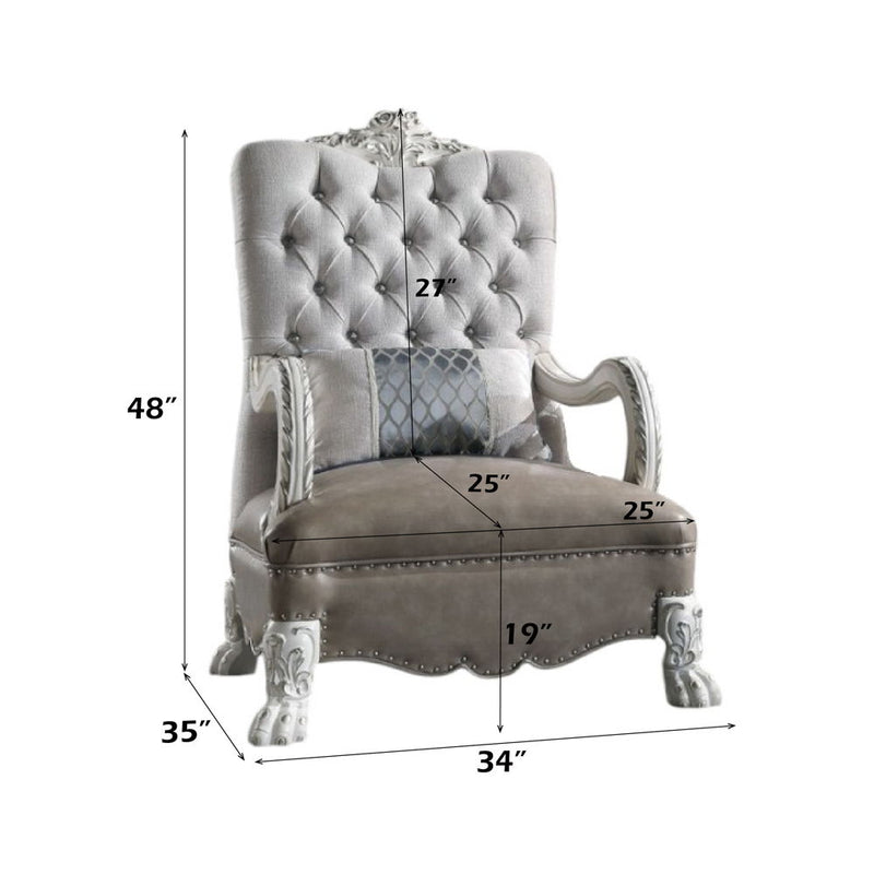 Dresden - Chair w/1 Pillow - R&R Furniture Gallery (Fountain Valley, CA)