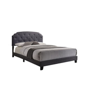 Tradilla - Queen Bed - Gray Fabric - R&R Furniture Gallery (Fountain Valley, CA)