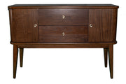 Server 2 Drawer And 2 Cabinet Server - Cherry - R&R Furniture Gallery (Fountain Valley, CA)
