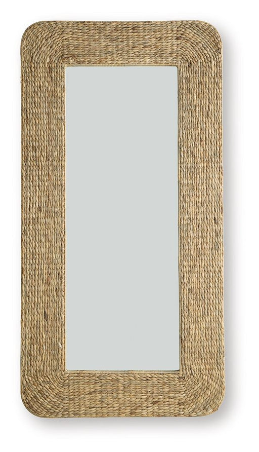 Norigan - Floor Mirror - Natural - R&R Furniture Gallery (Fountain Valley, CA)