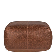 Poufs - Leather Pouf - R&R Furniture Gallery (Fountain Valley, CA)