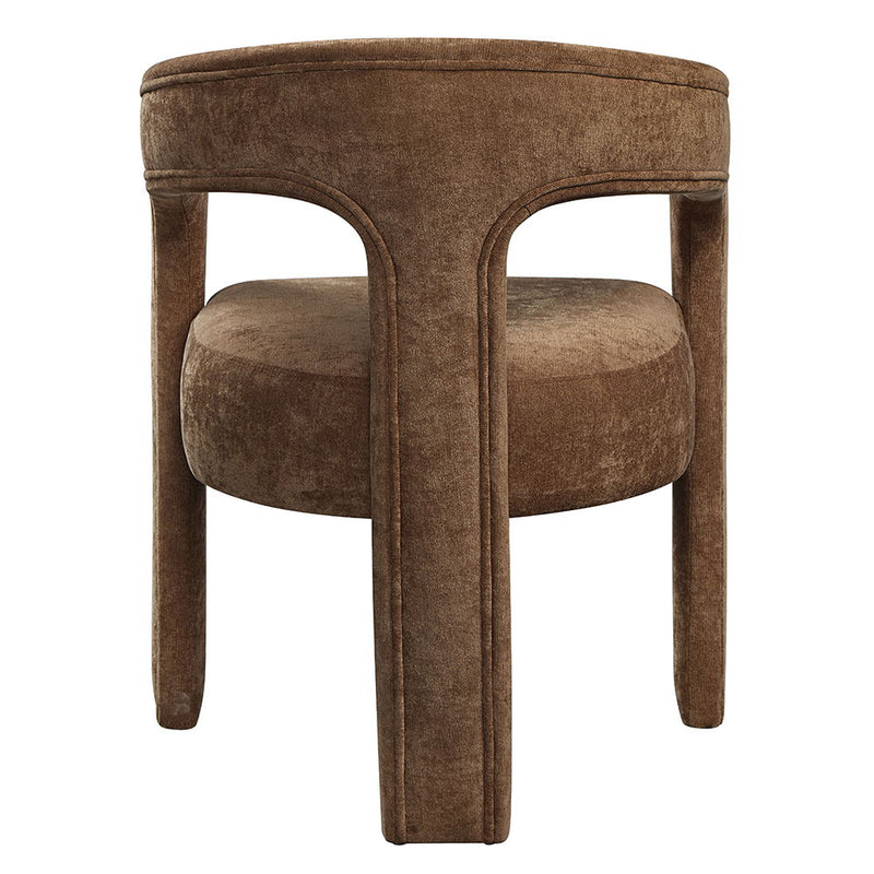 Leonardo - Arm Chair (Set of 2) - Brown Linen - R&R Furniture Gallery (Fountain Valley, CA)