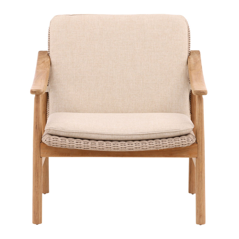 Wembley - Outdoor Occasional Chair - Sand And Natural