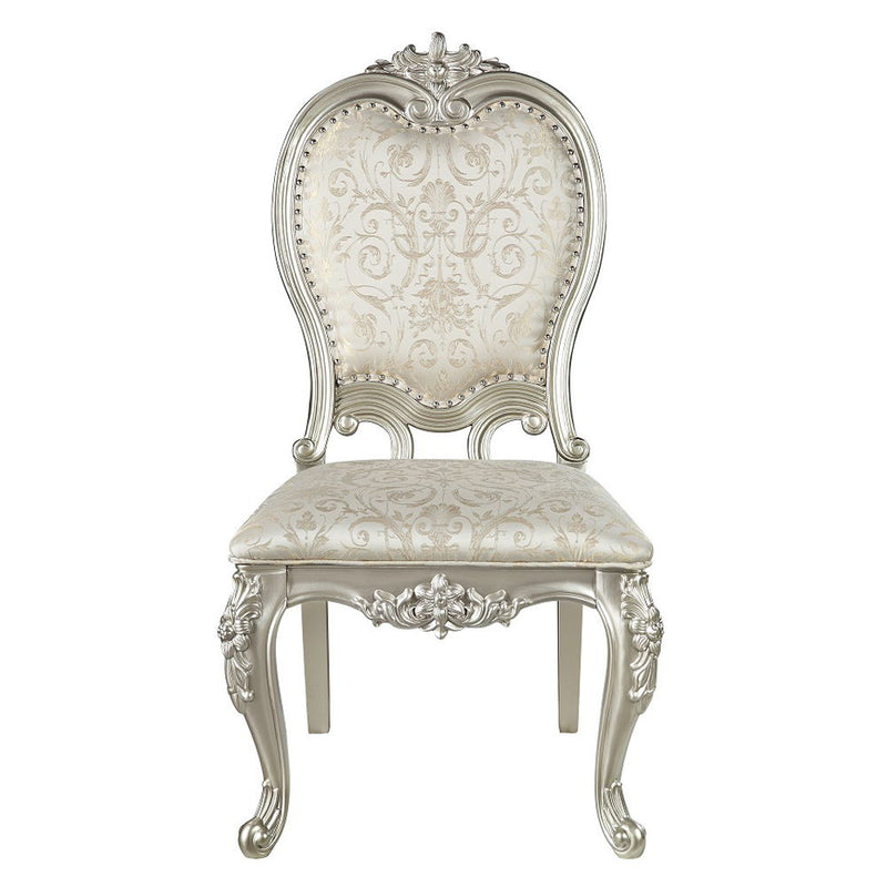 Bently - Side Chair (Set of 2) - Fabric & Champagne - R&R Furniture Gallery (Fountain Valley, CA)