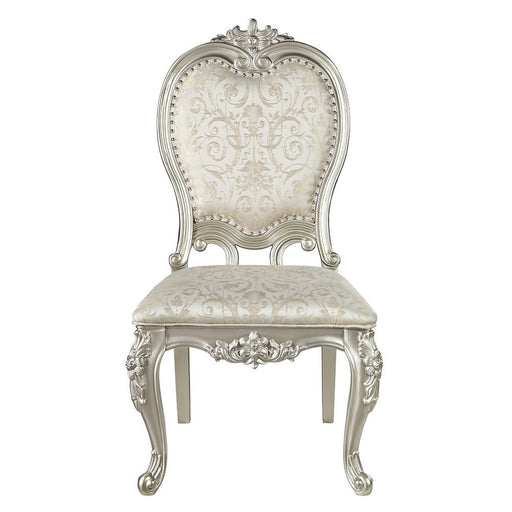 Bently - Side Chair (Set of 2) - Fabric & Champagne - R&R Furniture Gallery (Fountain Valley, CA)