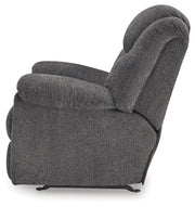 Foreside - Rocker Recliner - Charcoal - R&R Furniture Gallery (Fountain Valley, CA)