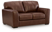 Brogliano - Loveseat - Canyon - R&R Furniture Gallery (Fountain Valley, CA)