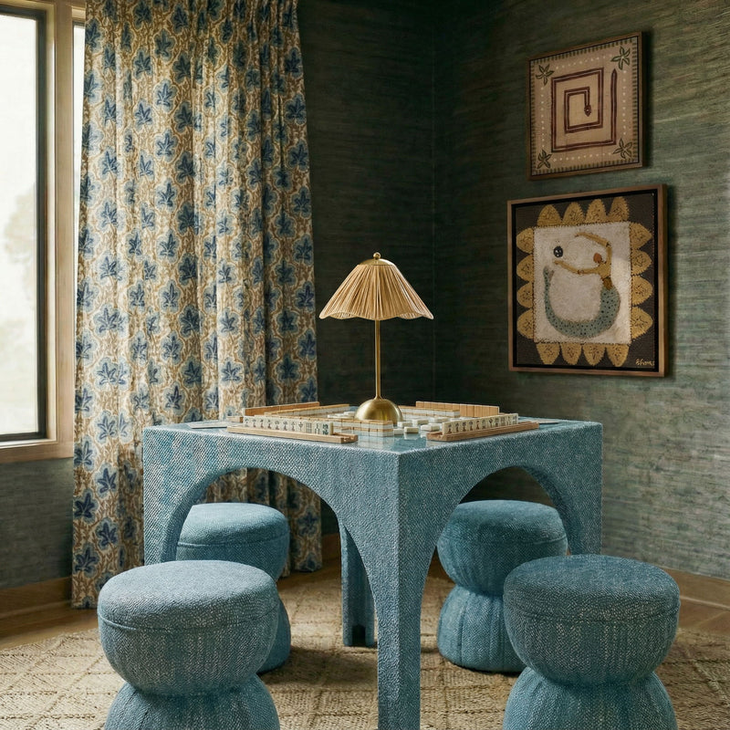 Tomlin - Game Table And Ottoman Set - R&R Furniture Gallery (Fountain Valley, CA)