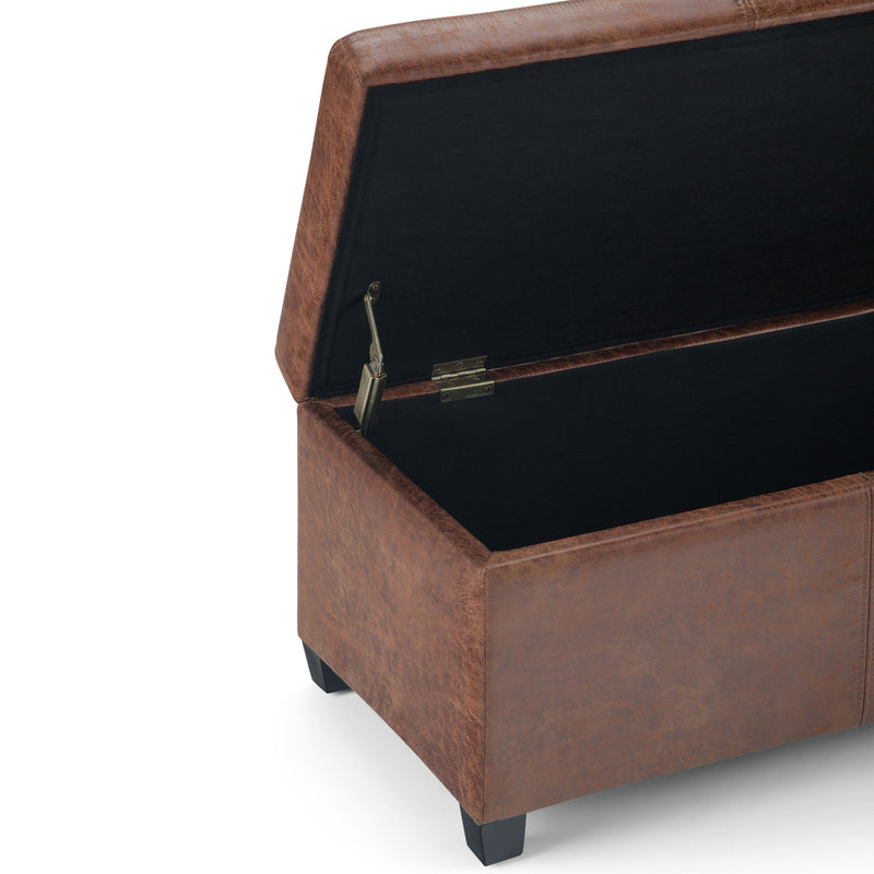 Avalon - Multifunctional Storage Ottoman Bench - R&R Furniture Gallery (Fountain Valley, CA)