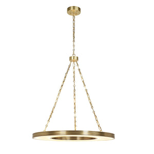 Newport - 1 Light LED Pendant - Brass