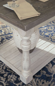 Havalance - Rectangular End Table - Gray / White - R&R Furniture Gallery (Fountain Valley, CA)