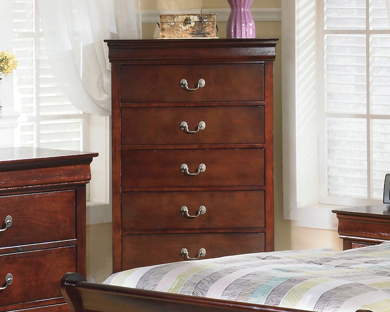 Alisdair - Chest - Reddish Brown - R&R Furniture Gallery (Fountain Valley, CA)