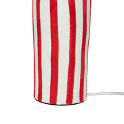 Maiori - Striped Papier Mache Table Lamp - R&R Furniture Gallery (Fountain Valley, CA)