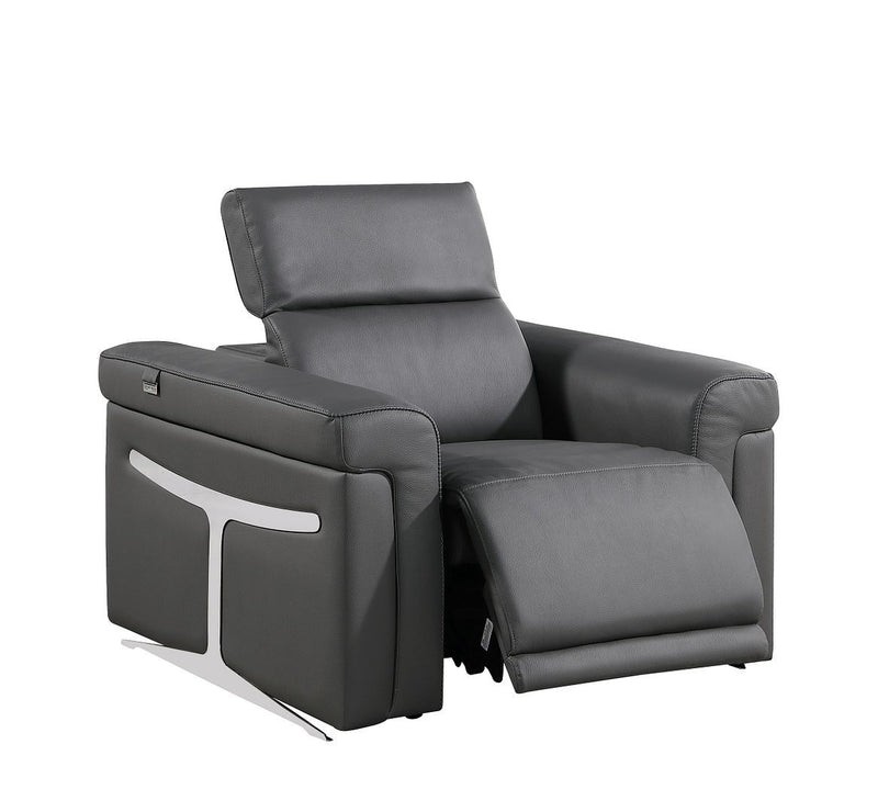 1126 - 7-Piece Modular Power Reclining Sofa, Loveseat & Chair Set In With 6 Power Recliners & Power Headrests