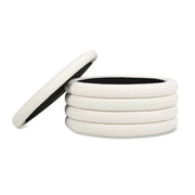 Fuji - Oversized Round Storage Ottoman - R&R Furniture Gallery (Fountain Valley, CA)