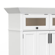 Americana Modern - Workstation with LED Light - R&R Furniture Gallery (Fountain Valley, CA)