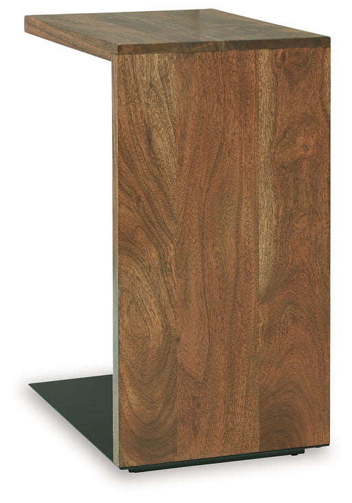 Wimshaw - Accent Table - Brown / Black - R&R Furniture Gallery (Fountain Valley, CA)