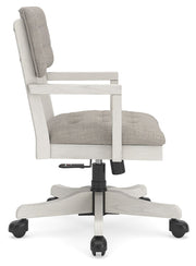 Robbinsdale - Home Office Desk Chair - Antique White - R&R Furniture Gallery (Fountain Valley, CA)