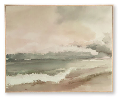 Vallus - Wall Art - Blush / Green / Gray - R&R Furniture Gallery (Fountain Valley, CA)