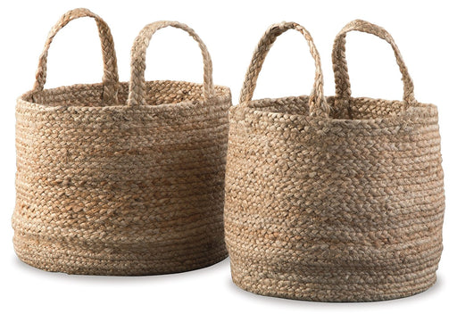 Brayton - Basket Set (Set of 2) - Natural - R&R Furniture Gallery (Fountain Valley, CA)