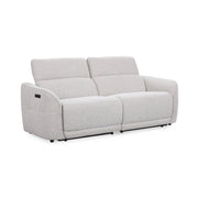 Ostend - Upholstered Power Recliner Sofa - Gray - R&R Furniture Gallery (Fountain Valley, CA)