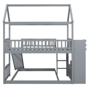 House Bunk Bed With Slide - R&R Furniture Gallery (Fountain Valley, CA)