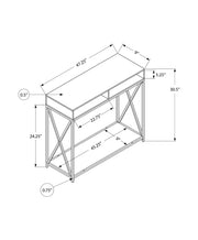 Accent Console Table For Entryway, Contemporary Design - R&R Furniture Gallery (Fountain Valley, CA)