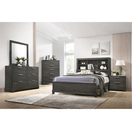 Lantha - Mirror - Gray Oak - R&R Furniture Gallery (Fountain Valley, CA)