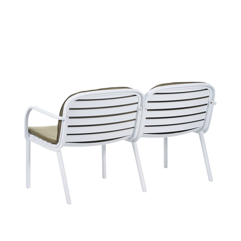 Luna - Outdoor Patio 3 Pieces Chat Set - R&R Furniture Gallery (Fountain Valley, CA)