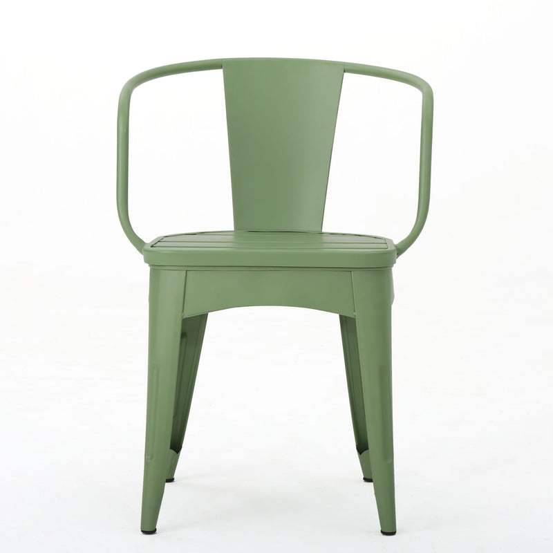 3 Piece Bistro Set With Table And 2 Chairs - Green - R&R Furniture Gallery (Fountain Valley, CA)