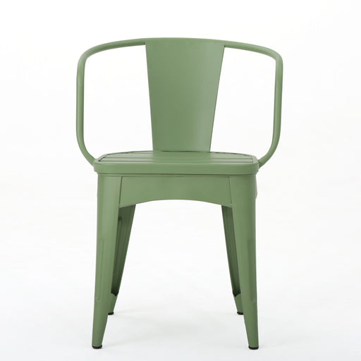 3 Piece Bistro Set With Table And 2 Chairs - Green - R&R Furniture Gallery (Fountain Valley, CA)
