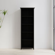 Acadian - 5 Shelf Bookcase, Handcrafted - R&R Furniture Gallery (Fountain Valley, CA)